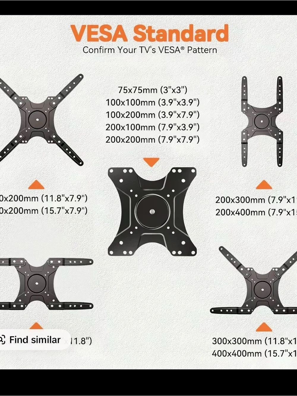 Black Full Motion Dual Arm Wall Mount for 26